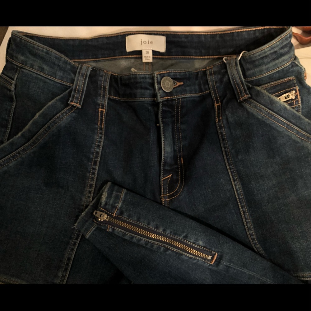Joie Zip Jeans
